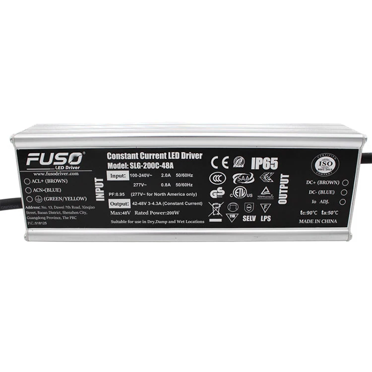 200w Constant Current Led Driver