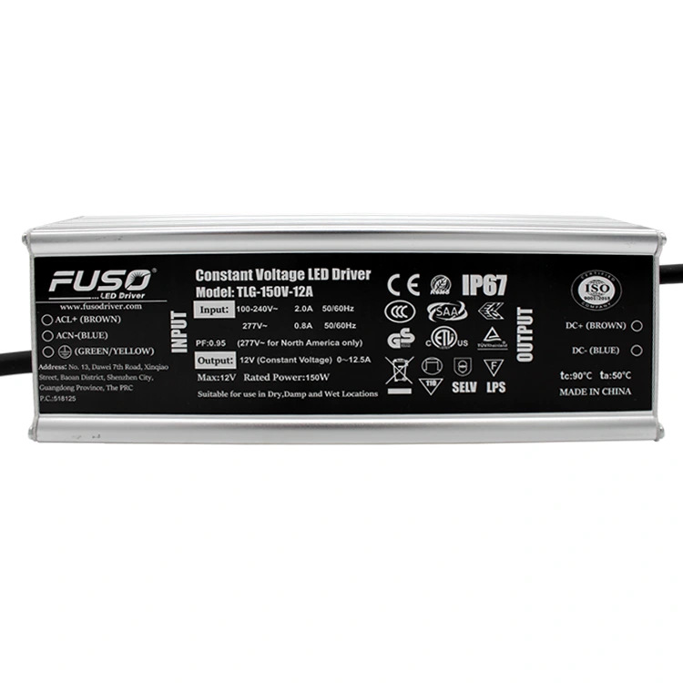 Bakit Pumili ng High PF 24V 150W Constant Voltage LED Driver?