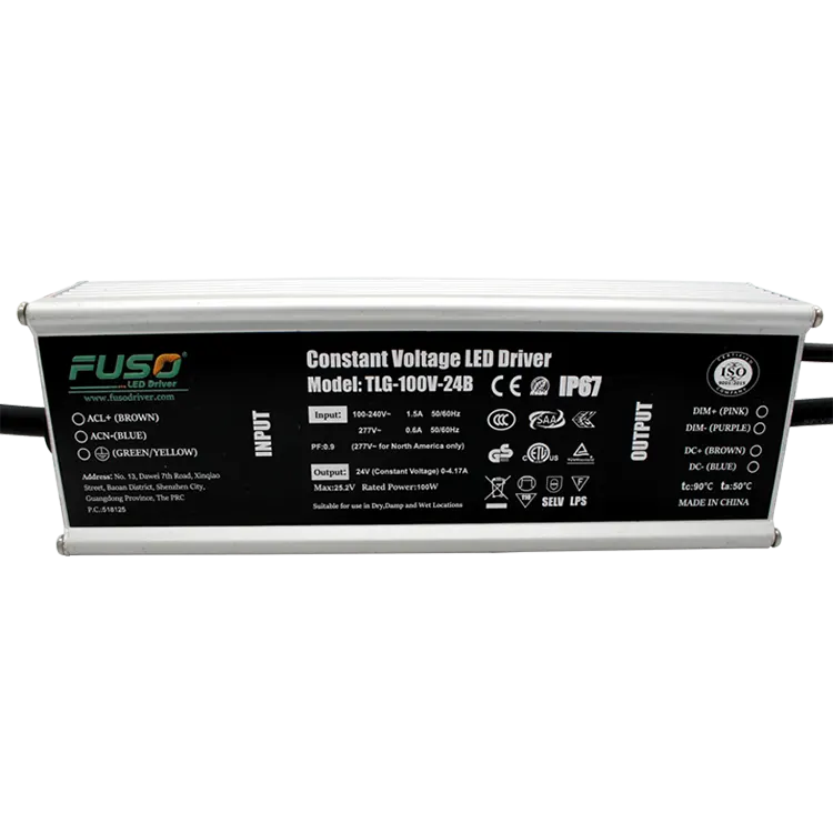 High PF 100w Constant Voltage Led Driver